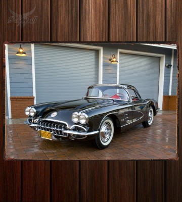 Металлическая табличка Corvette C1 195